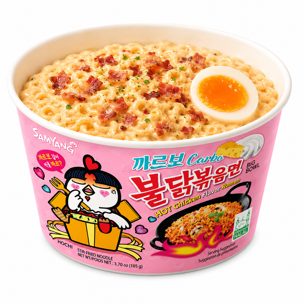 Buldak Big Bowl · Carbonara · Cremoso