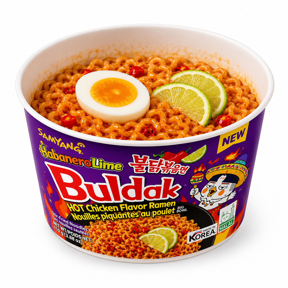 Buldak · Habanero Lime · Citrico Picante