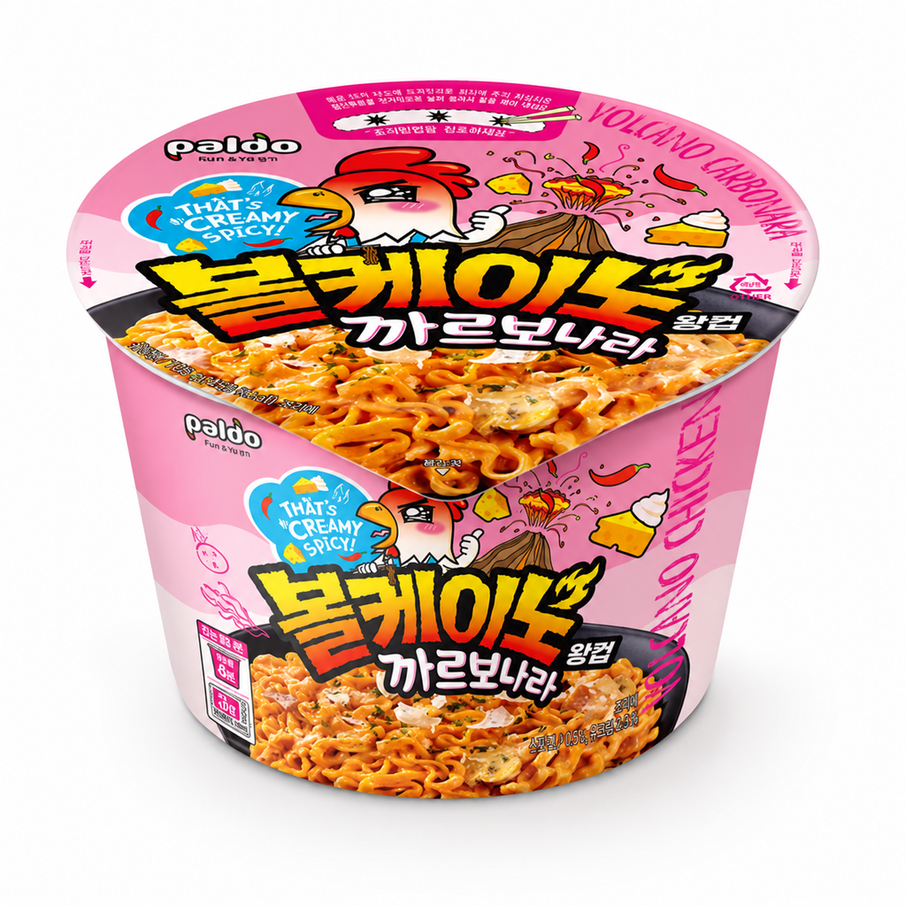 Volcano Big Bowl · Carbonara · Extra Picante