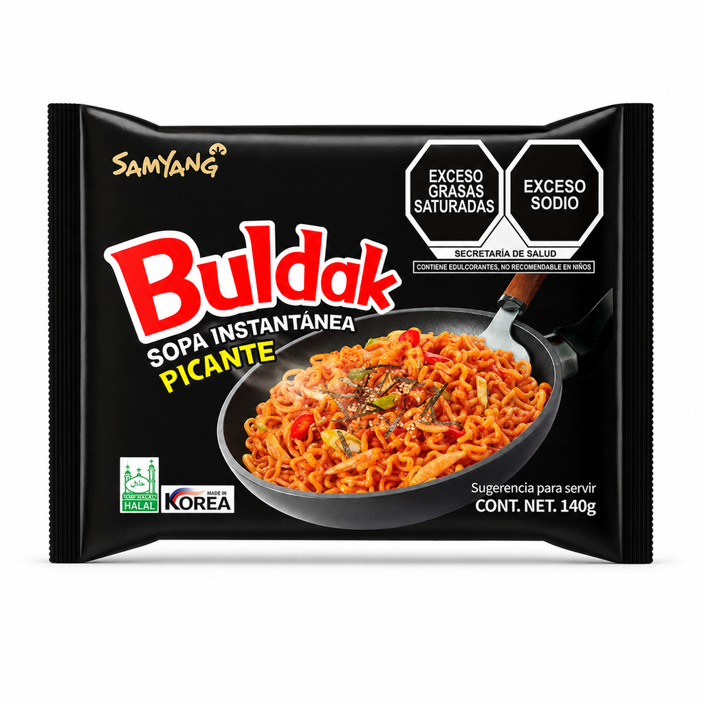 Buldak · Negra · Picante Original