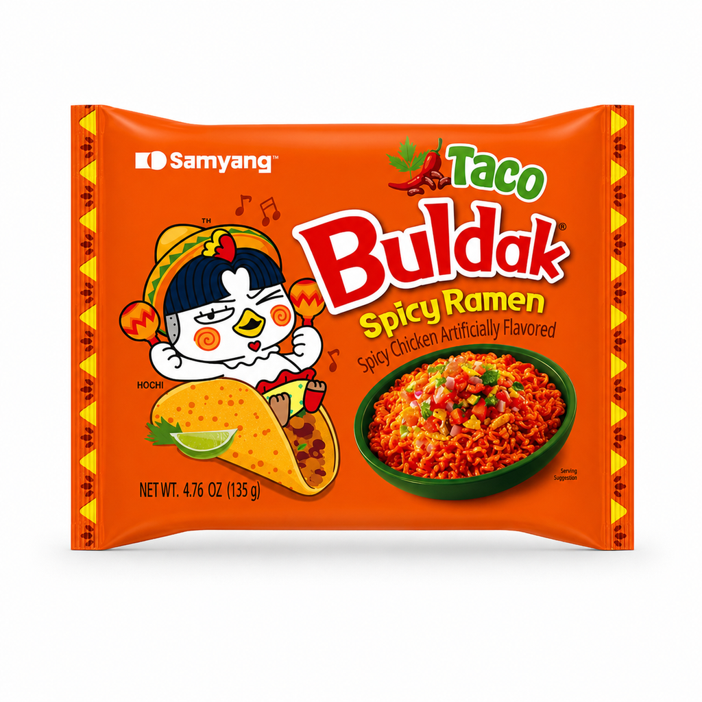 Buldak · Taco · Picante Especiado