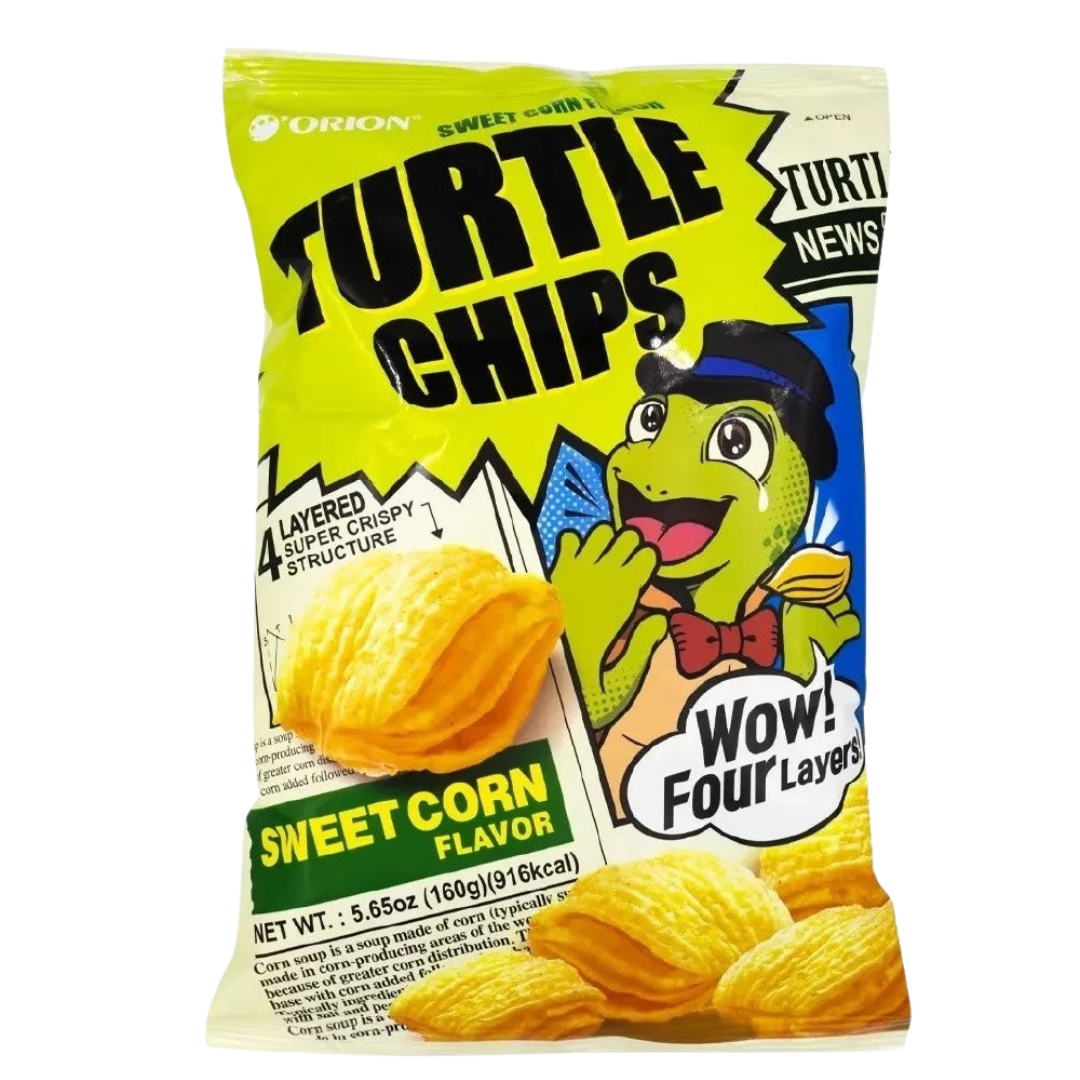 Turtle Chips Orion Sweet Corn 80g