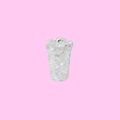 Vaso con hielo