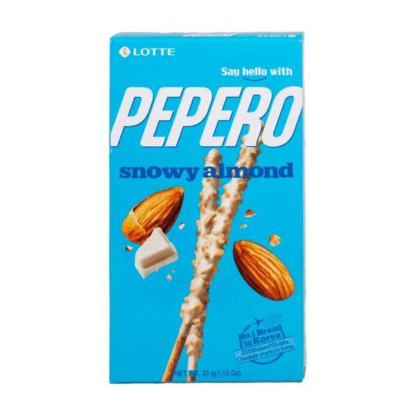 Lotte Pepero Blanco Almendra