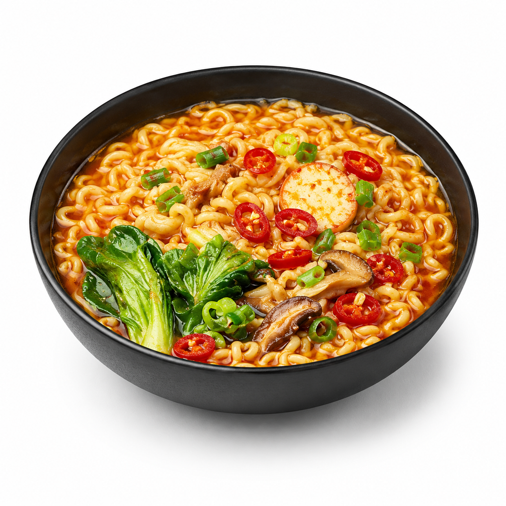 Jin Ramyun · Picante · Caldo Sabroso