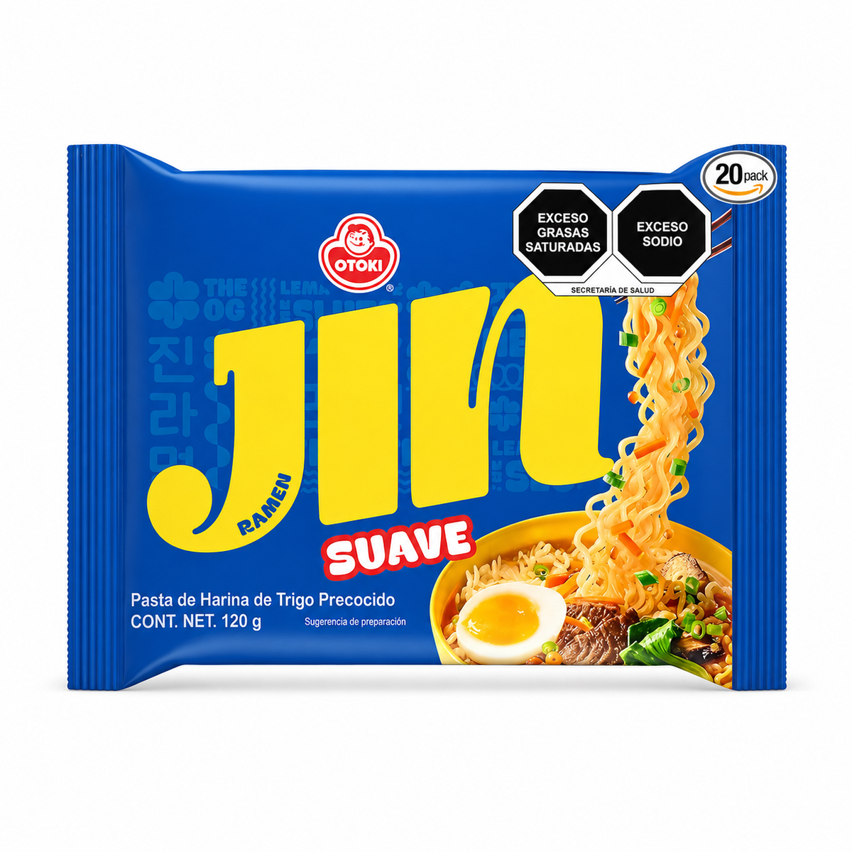 Jin Ramyun · Suave · Caldo Sabroso