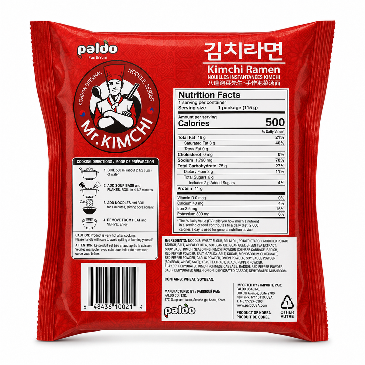 Mr Kimchi · Kimchi · Caldo Picante
