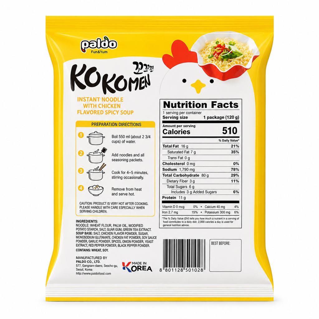 Kokomen · Pollo · Caldo Picante