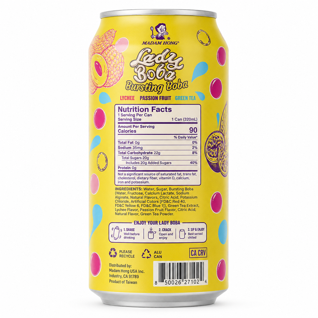 Madam Hong Bubble Tea · Lychee