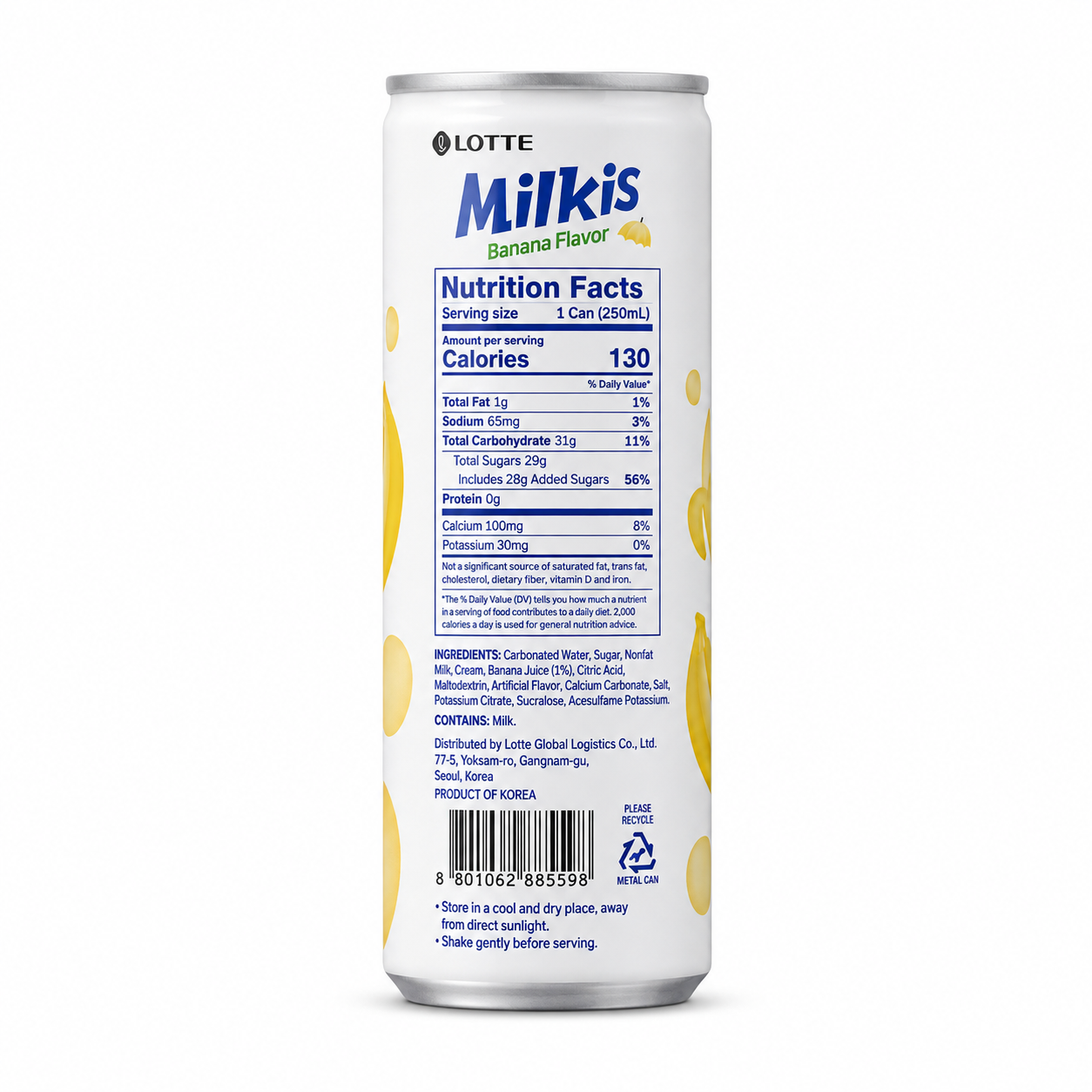 Milkis · Platano · Lechoso Espumoso