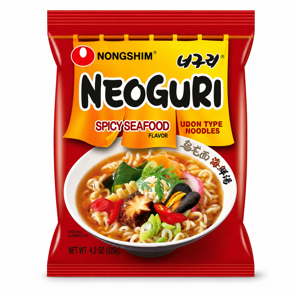 Neoguri · Mariscos · Fideo Grueso Picante