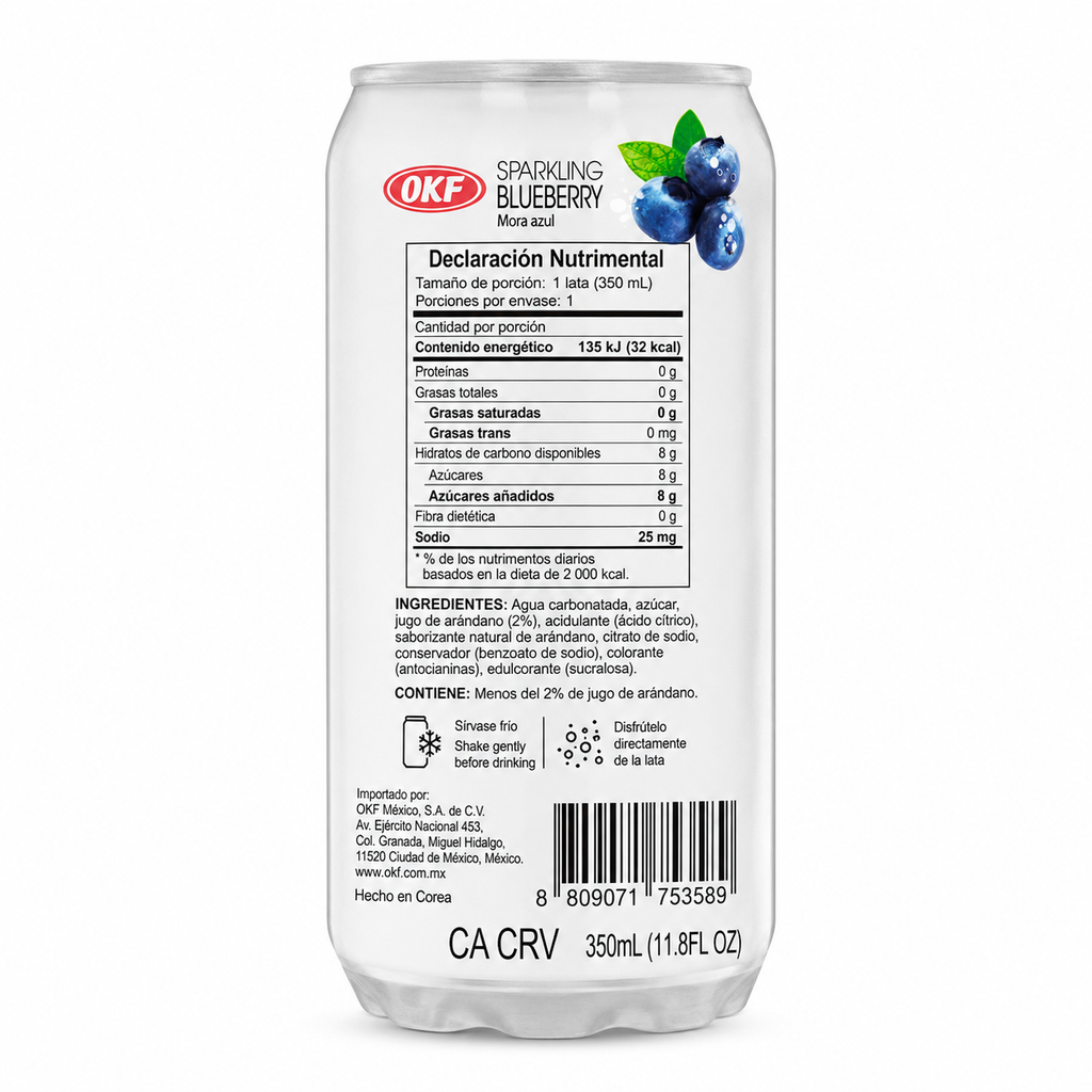 OKF Sparkling · Mora Azul