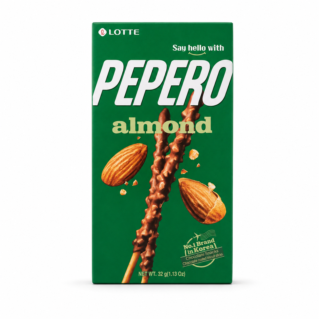 Pepero · Almendra · Chocolate
