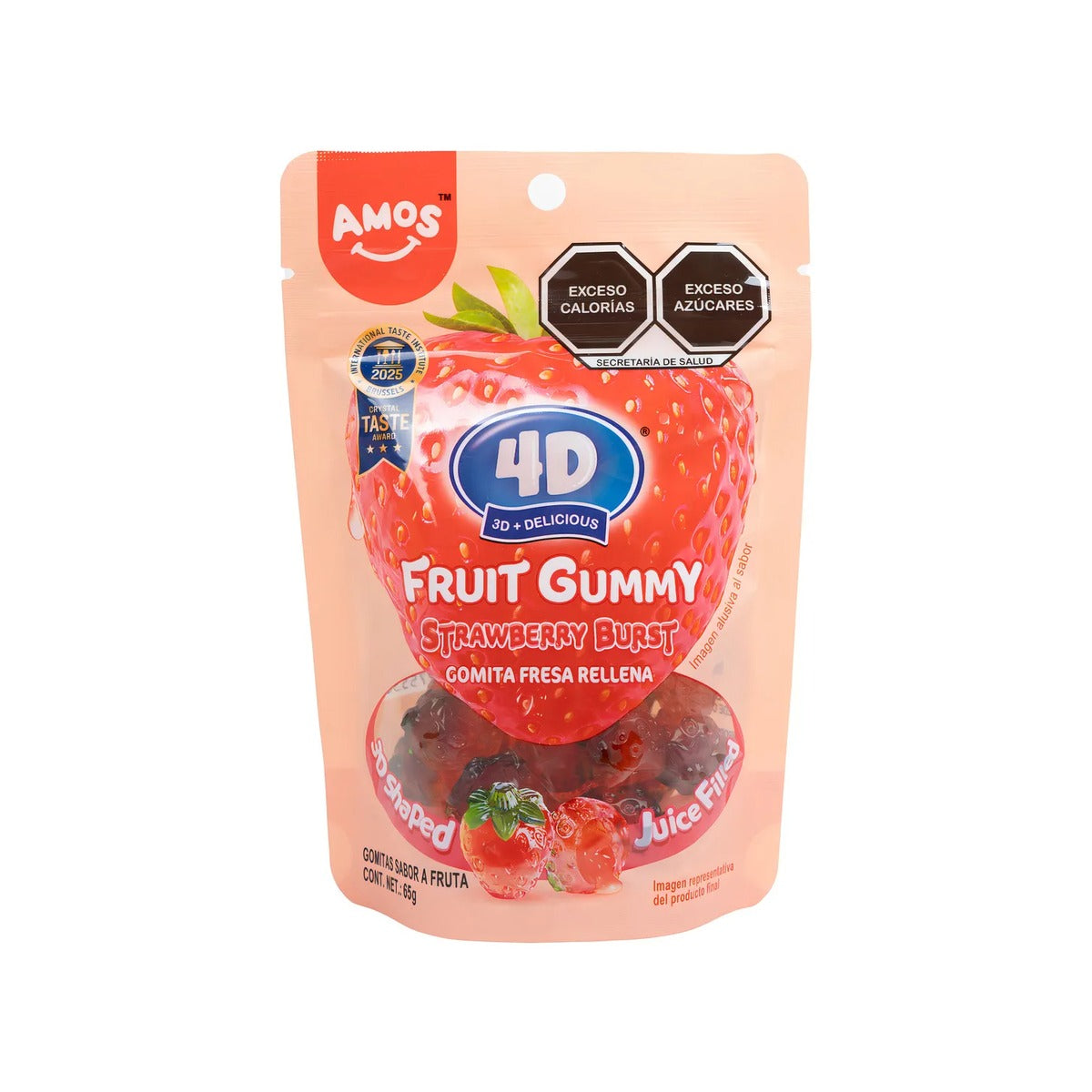 Gomitas Amos 4D Gummy 65g · Varios sabores