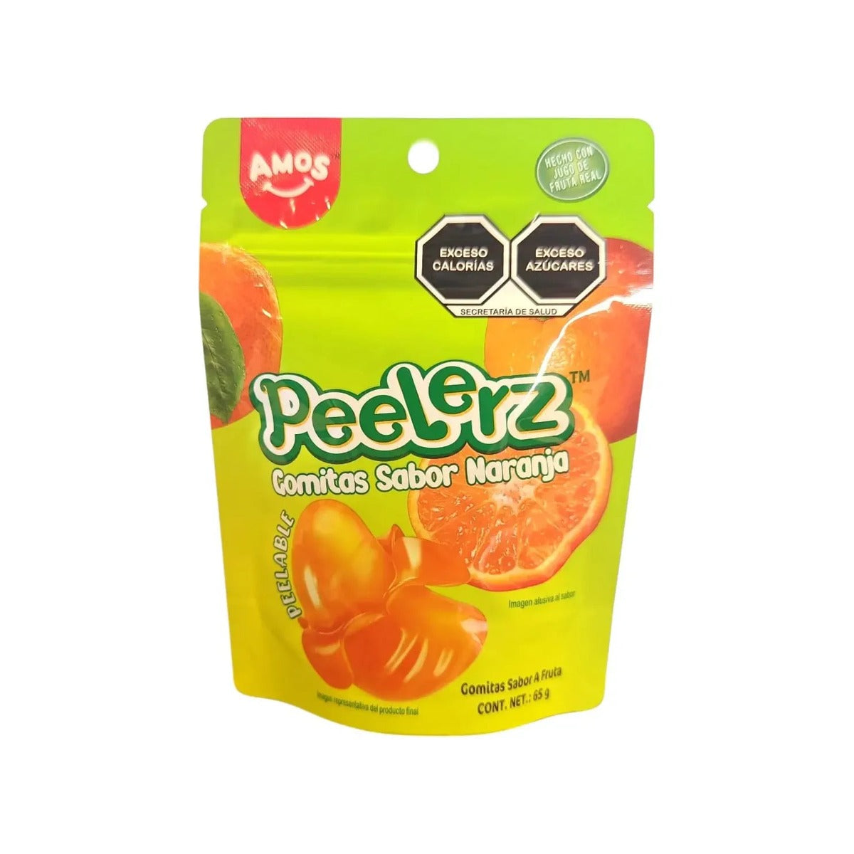 Gomitas Pelables Amos Peelerz 65g · Varios sabores
