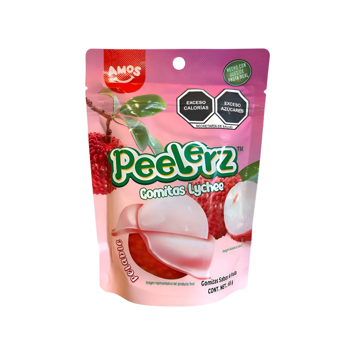 Gomitas Pelables Amos Peelerz 65g · Varios sabores