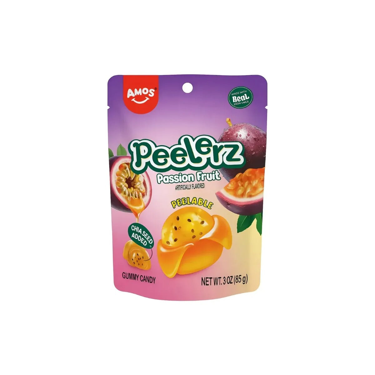 Gomitas Pelables Amos Peelerz 65g · Varios sabores