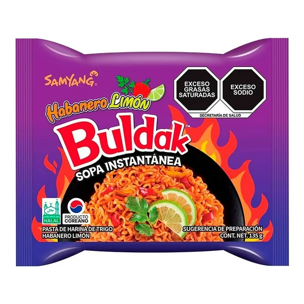 Ramen Buldak Samyang 140g · Varios sabores