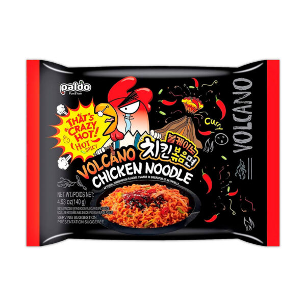 Ramen Volcano Paldo 140g · Varios sabores