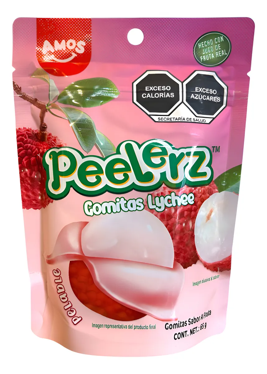 Gomitas Pelables Amos Peelerz 65g · Varios sabores