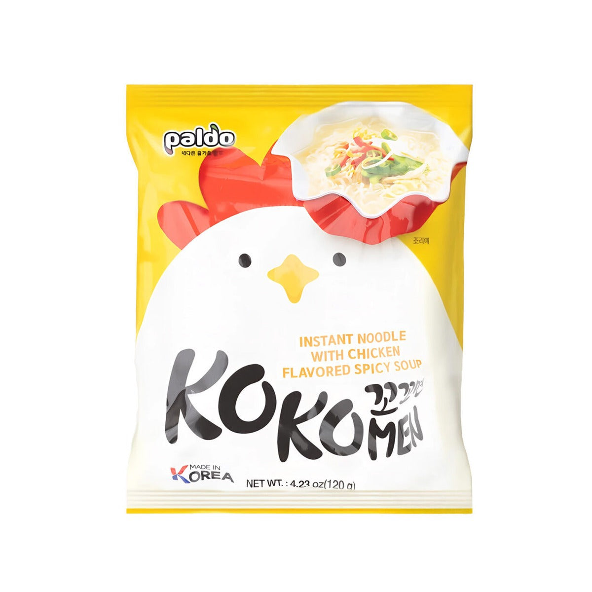 Ramen Kokomen pollo picante Paldo 120g ramen coreano importado — Menmen