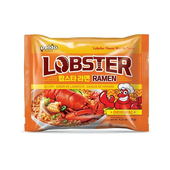 Ramen Lobster langosta Paldo 120g ramen coreano gourmet importado — Menmen